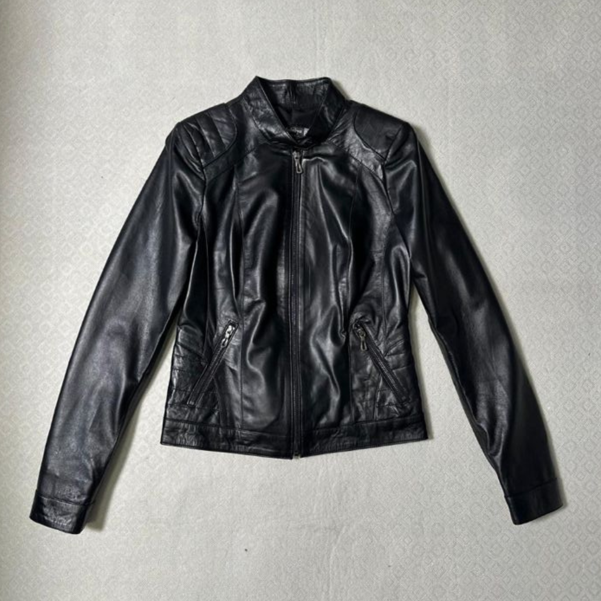 Leather Prive Jacket - Black