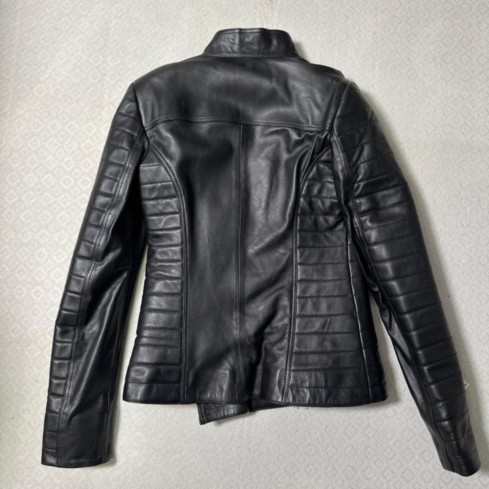 Sport Leather Jacket - Black