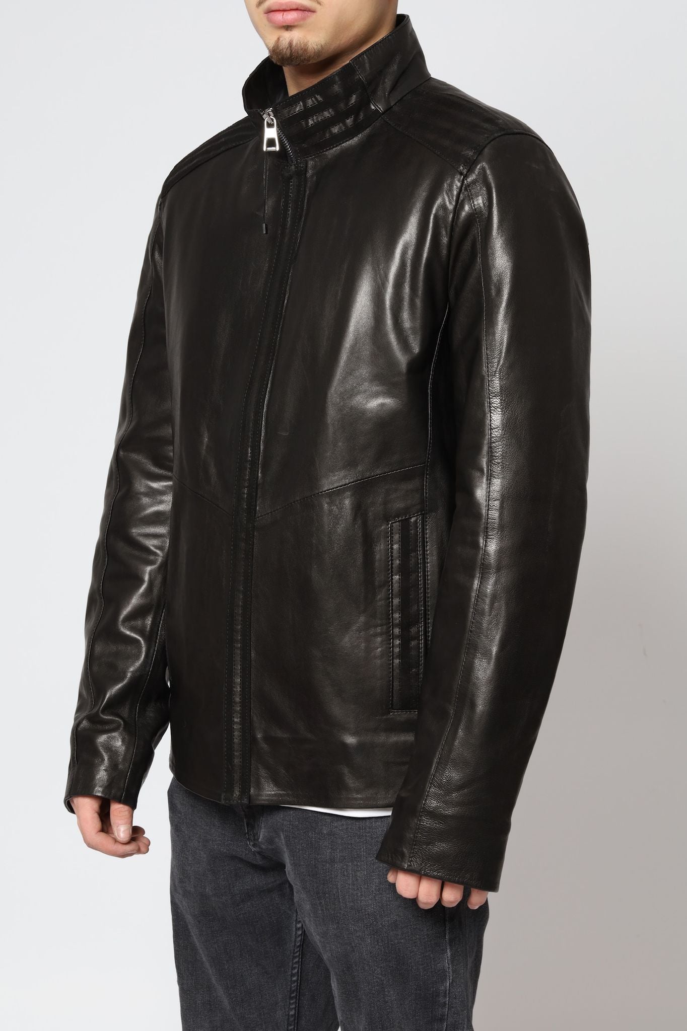 Waterproof Leather Jacket