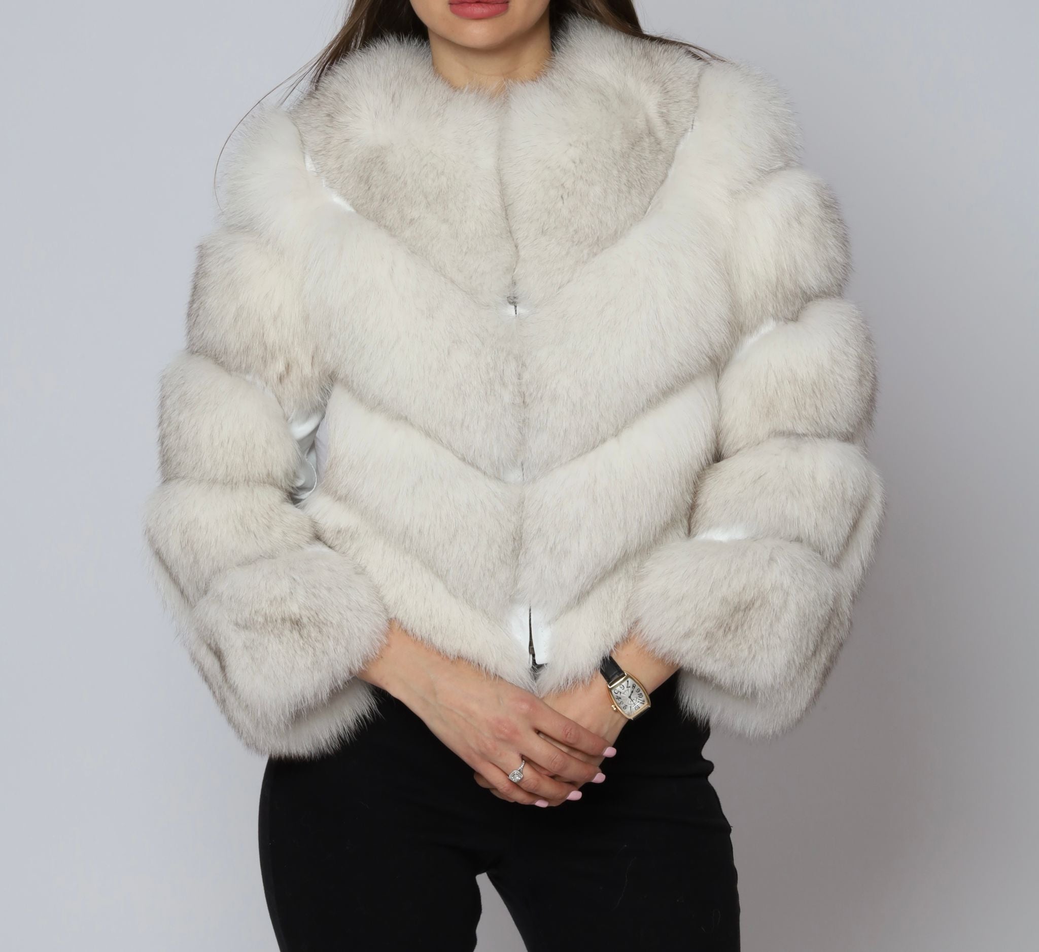 White Fox Jacket